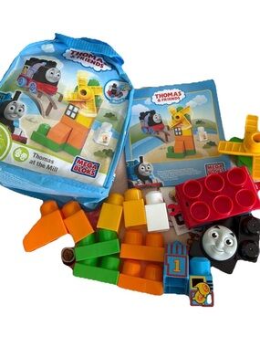 Thomas & Friends Thomas at the Mill Mega Bloks Building Set Train Kids Toy